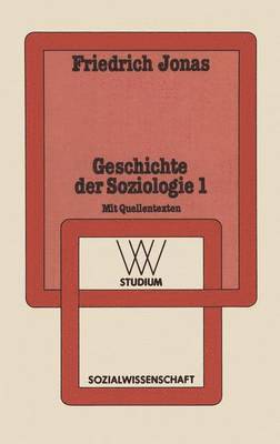 Geschichte der Soziologie: 1 1