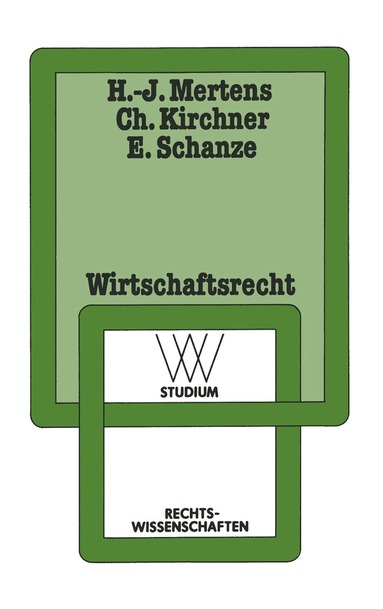 Hans-Joachim Mertens - Wirtschaftsrecht, Häftad