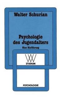 bokomslag Psychologie des Jugendalters