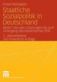 bokomslag Staatliche Sozialpolitik in Deutschland