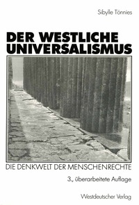 bokomslag Der westliche Universalismus