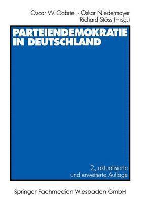 bokomslag Parteiendemokratie in Deutschland