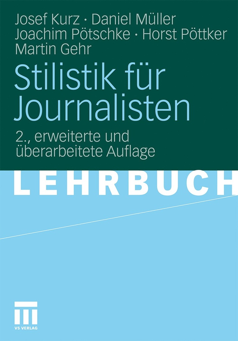 Stilistik fr Journalisten 1