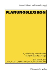 bokomslag Planungslexikon