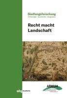 bokomslag Recht macht Landschaft