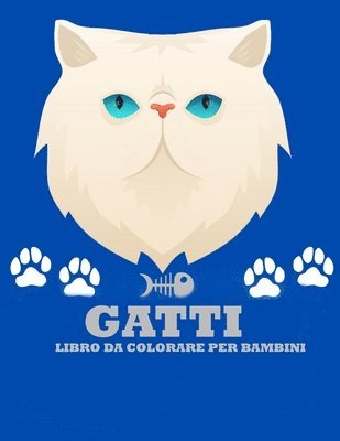 Gatti libro da colorare per i bambini 1