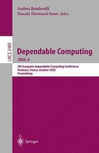 bokomslag Dependable Computing EDCC-4