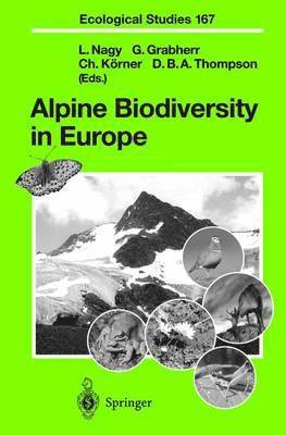 bokomslag Alpine Biodiversity in Europe