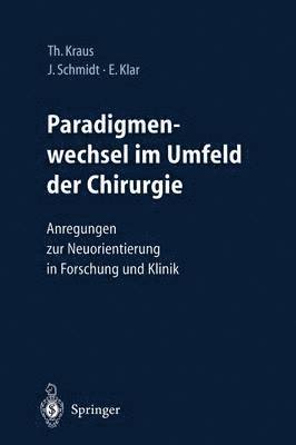 bokomslag Paradigmenwechsel im Umfeld der Chirurgie