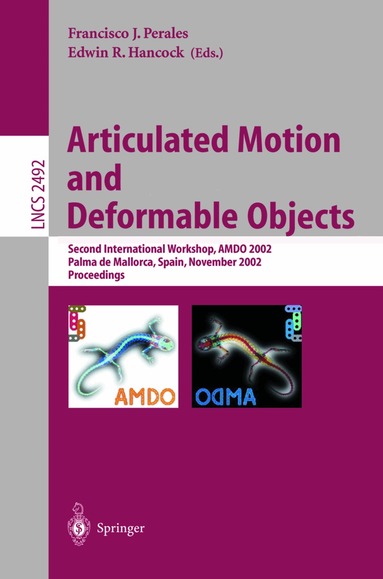 Francisco J. Perales, Edwin R. Hancock - Articulated Motion and Deformable Objects, Häftad