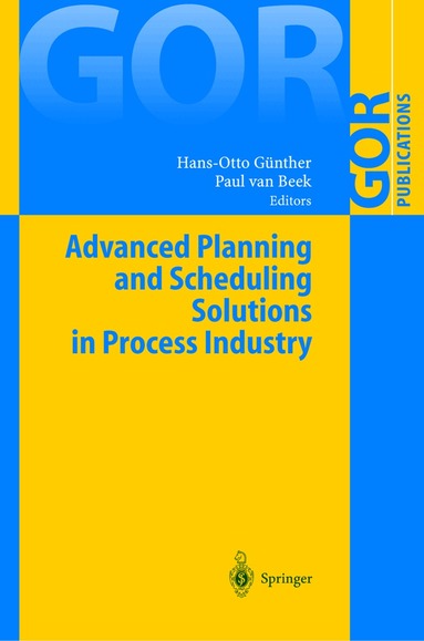 Hans-Otto Günther, Paul van Beek - Advanced Planning and Scheduling Solutions in Process Industry, Inbunden
