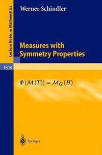 bokomslag Measures with Symmetry Properties