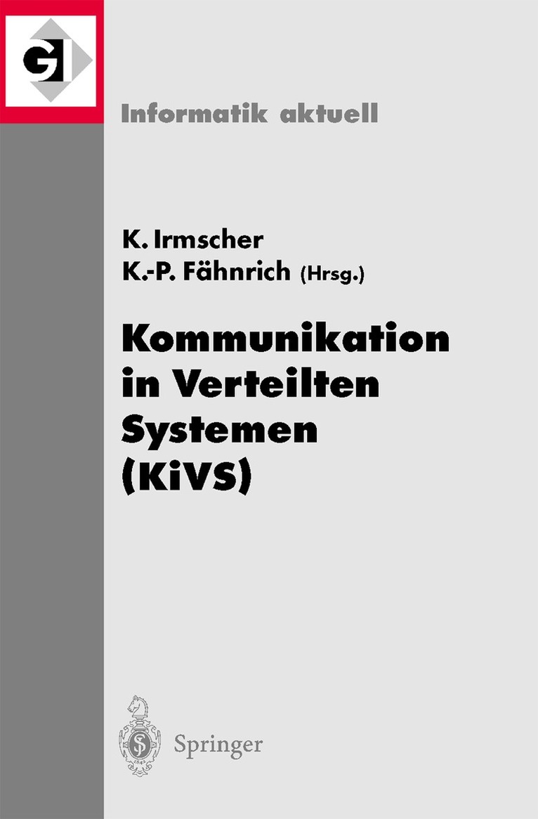 Klaus Irmscher, Klaus Fähnrich - Kommunikation in Verteilten Systemen (KiVS), Häftad