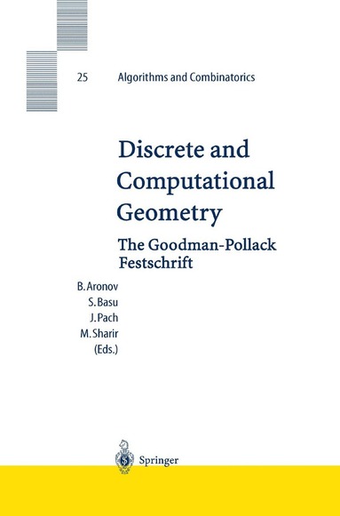 bokomslag Discrete and Computational Geometry