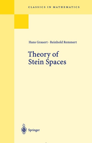 Hans Grauert, Reinhold Remmert - Theory of Stein Spaces, Häftad