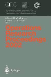 bokomslag Operations Research Proceedings 2002