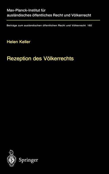 bokomslag Rezeption des Vlkerrechts