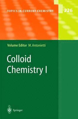 Colloid Chemistry I 1