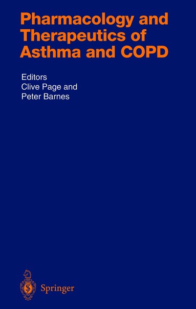 C. Page, P. J. Barnes, Clive P. Page, Peter J. Barnes - Pharmacology and Therapeutics of Asthma and COPD, Inbunden