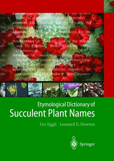 bokomslag Etymological Dictionary of Succulent Plant Names