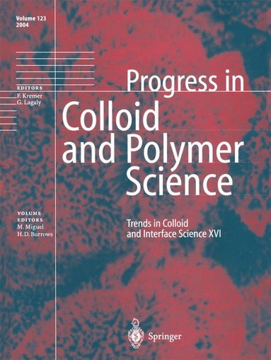 Maria da Graca Miguel, Hugh D. Burrow - Trends in Colloid and Interface Science XVI, Inbunden