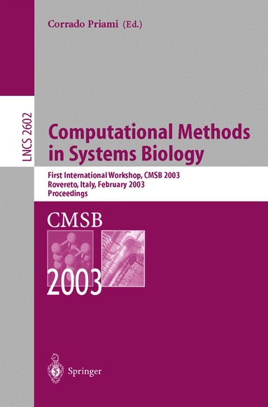 Corrado Priami, Corrado Priami - Computational Methods in Systems Biology, Häftad