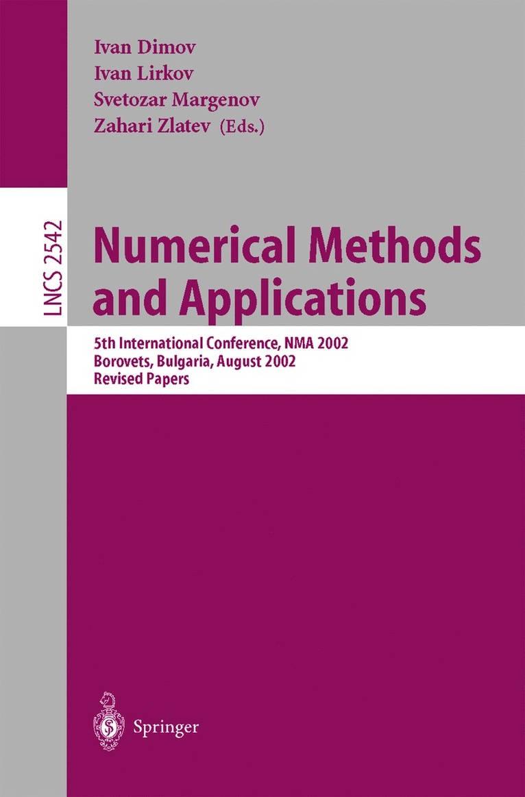 Numerical Methods and Applications 1