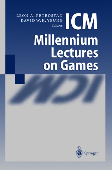 bokomslag ICM Millennium Lectures on Games