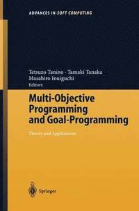 bokomslag Multi-Objective Programming and Goal Programming
