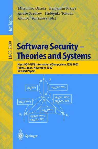 Mitsuhiro Okada, Benjamin Pierce, Andre Scedrov, Hideyuki Tokuda, Akinori Yonezawa - Software Security -- Theories and Systems, Häftad