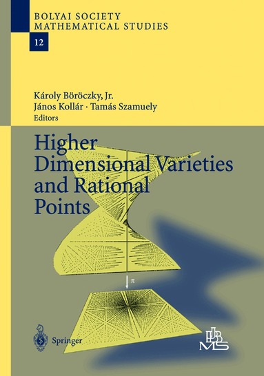 K. Boroczky, J. Kollar, Károly Jr. Böröczky, János Kollár, Szamuely Tamas - Higher Dimensional Varieties and Rational Points, Inbunden