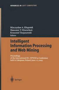 bokomslag Intelligent Information Processing and Web Mining