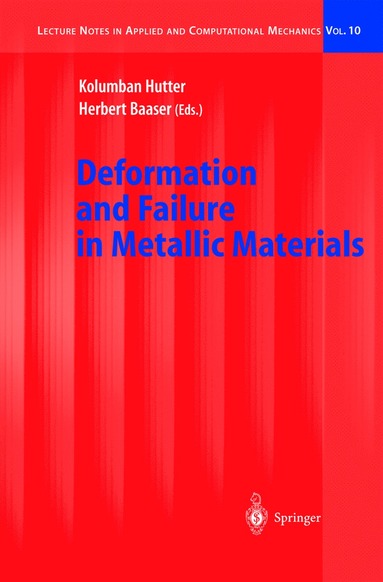 bokomslag Deformation and Failure in Metallic Materials