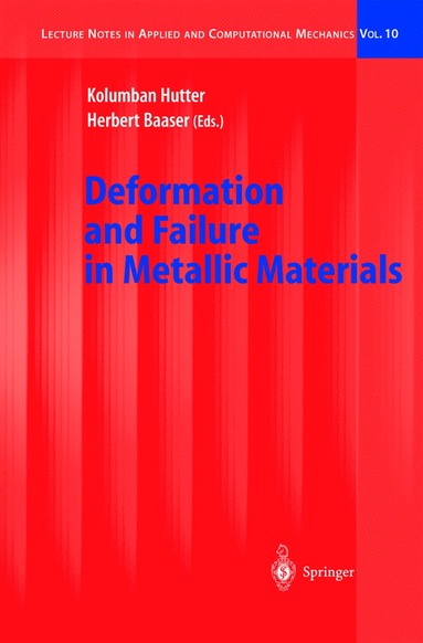 bokomslag Deformation and Failure in Metallic Materials