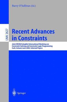 bokomslag Recent Advances in Constraints