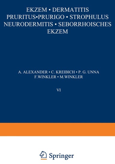 bokomslag Ek?em · Dermatitis Pruritus · Prurigo · Strophulus Neurodermitis·Seborrhoisches Ek?em
