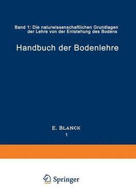 Handbuch der Bodenlehre 1