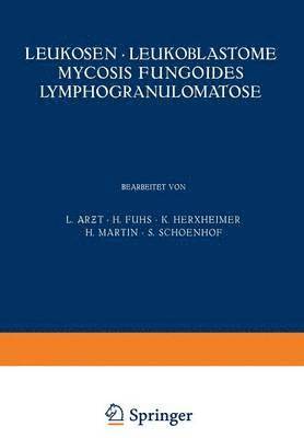 bokomslag Leukosen · Leukoblastome Mycosis Fungoides Lymphogranulomatose