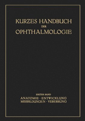 bokomslag Kurzes Handbuch der Ophtalmologie