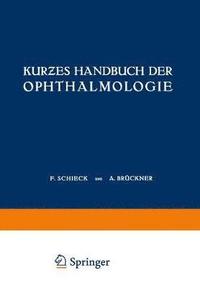 bokomslag Kures Handbuch der Ophthalmologie