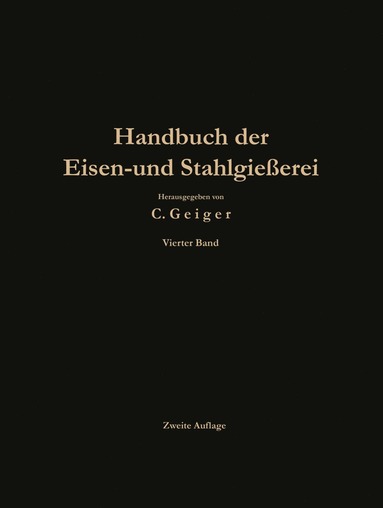 bokomslag Handbuch der Eisen- und Stahlgießerei