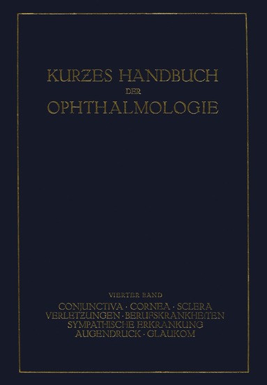 bokomslag Kurzes Handbuch der Ophthalmologie