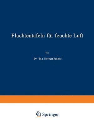 bokomslag Fluchtentafeln für feuchte Luft