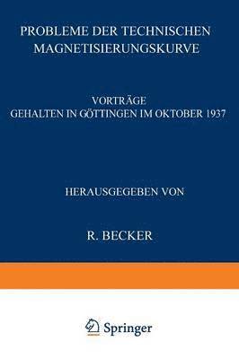 bokomslag Probleme der Technischen Magnetisierungskurve