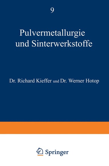 bokomslag Pulvermetallurgie und Sinterwerkstoffe