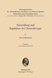 bokomslag Entwicklung und Ergebnisse der Chemotherapie