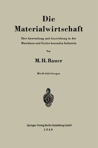 bokomslag Die Materialwirtschaft