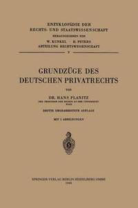 bokomslag Grundzge des Deutschen Privatrechts