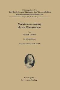 bokomslag Mutationsauslsung durch Chemikalien