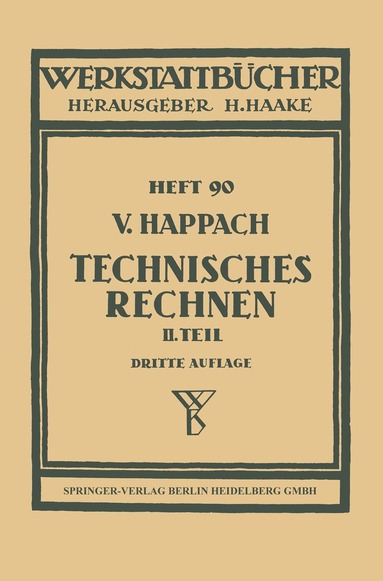 V. Happach - Technisches Rechnen, Häftad